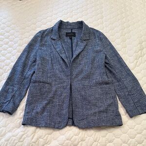Banana Republic Textured Blue Blazer